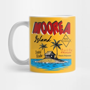 Moorea Island French Polynesia Mug